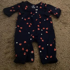 Carters Heart Jumpsuit